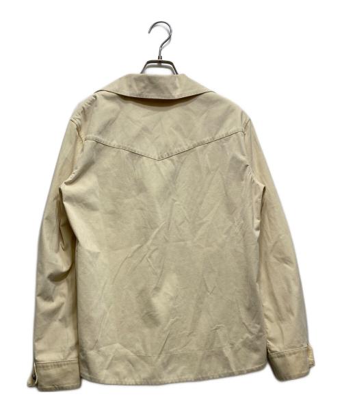 BOTTEGA VENETA（ボッテガベネタ）BOTTEGA VENETA (ボッテガベネタ) スキッパーシャツ　505848 VEPE0 アイボリー サイズ:38の古着・服飾アイテム