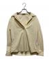 BOTTEGA VENETA（ボッテガベネタ）の古着「スキッパーシャツ　505848 VEPE0」｜アイボリー