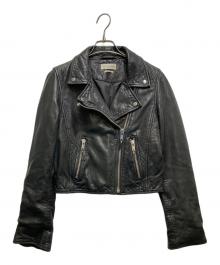 ISABEL MARANT ETOILE（イザベルマランエトワール）の古着「レザーライダースジャケット 78-07-66-07012」｜ブラック