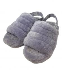 UGG（アグ）の古着「FLUFF YEAH SLIDE （フルーフイヤースライド）」｜ラベンダー