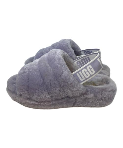 UGG（アグ）UGG (アグ) FLUFF YEAH SLIDE （フルーフイヤースライド） ラベンダー サイズ:23の古着・服飾アイテム