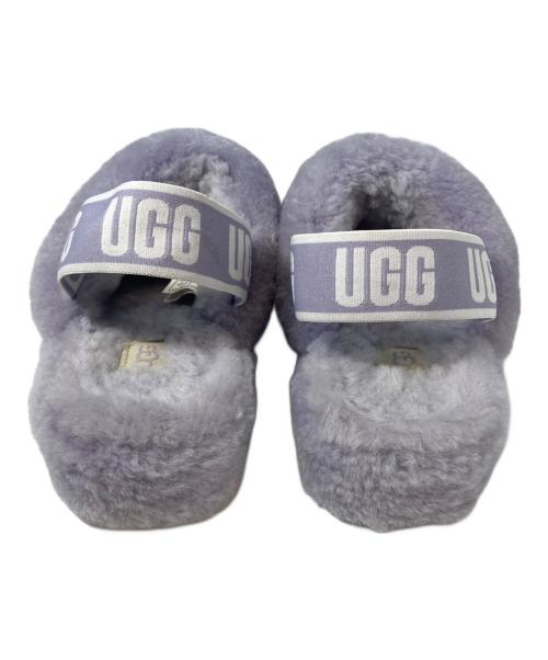 UGG（アグ）UGG (アグ) FLUFF YEAH SLIDE （フルーフイヤースライド） ラベンダー サイズ:23の古着・服飾アイテム