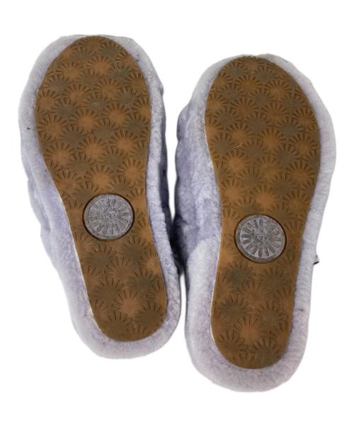 UGG（アグ）UGG (アグ) FLUFF YEAH SLIDE （フルーフイヤースライド） ラベンダー サイズ:23の古着・服飾アイテム