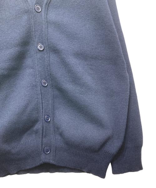 CDG（シーディージー）CDG (シーディージー) バックロゴニットカーディガン SZ-N010 / AD2025 ネイビー サイズ:Lの古着・服飾アイテム