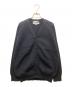 CDG（シーディージー）の古着「バックロゴニットカーディガン SZ-N010 / AD2025」｜ネイビー