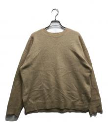 AURALEE（オーラリー）の古着「BABY CASHMERE KNIT （ベビーカシミヤニット）A7AP03BC」｜ブラウン