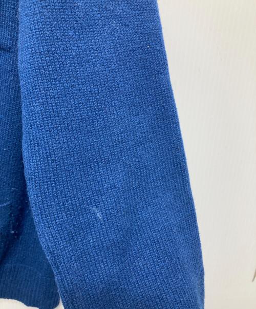 LOUIS VUITTON（ルイ ヴィトン）LOUIS VUITTON (ルイ ヴィトン) カシミヤニットVネックカーディガン　F4KC05ODF ネイビー サイズ:Sの古着・服飾アイテム