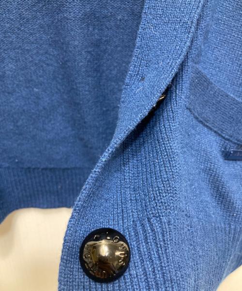 LOUIS VUITTON（ルイ ヴィトン）LOUIS VUITTON (ルイ ヴィトン) カシミヤニットVネックカーディガン　F4KC05ODF ネイビー サイズ:Sの古着・服飾アイテム