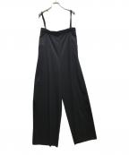 MM6 Maison Margielaエムエムシックスメゾンマルジェラ）の古着「DROP CROTCH TROUSERS / オールインワン　19AW　」｜ブラック