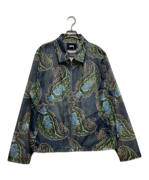 stussy（ステューシー）stussy (ステューシー) NOMA t.d. (ノーマティーディー) Mesh Zip Jacket（メッシュジップジャケット） ネイビー サイズ:Mの古着・服飾アイテム