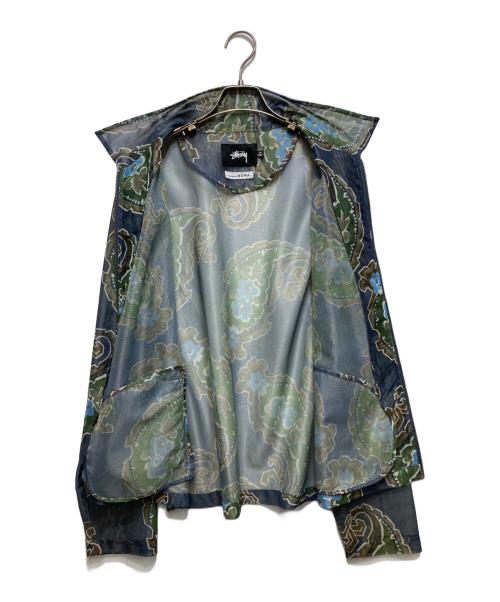 stussy（ステューシー）stussy (ステューシー) NOMA t.d. (ノーマティーディー) Mesh Zip Jacket（メッシュジップジャケット） ネイビー サイズ:Mの古着・服飾アイテム