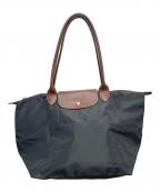 LONGCHAMPロンシャン）の古着「LE PLIAGE L / トートバッグ　ル・プリアージュ」｜グレー