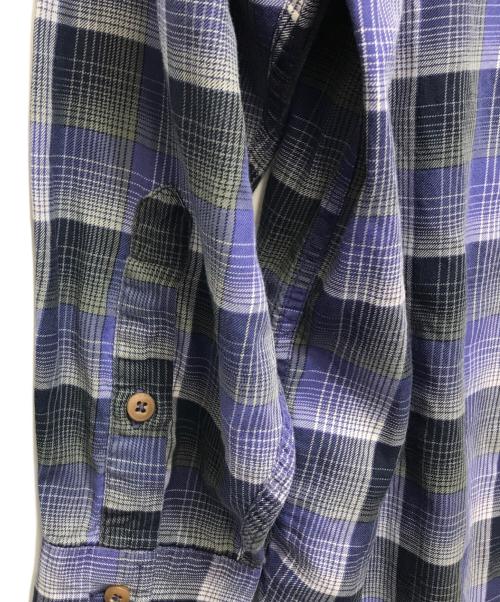 Patagonia（パタゴニア）Patagonia (パタゴニア) オーガニックコットンシャツ パープル サイズ:Mの古着・服飾アイテム