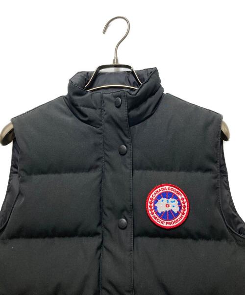 CANADA GOOSE（カナダグース）CANADA GOOSE (カナダグース) FREESTYLE VEST(フリースタイルベスト)　2832L　 ブラック サイズ:XSの古着・服飾アイテム