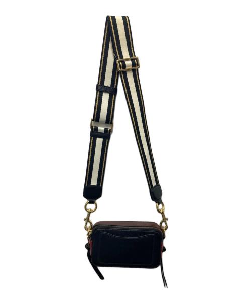 MARC JACOBS（マークジェイコブス）MARC JACOBS (マークジェイコブス) ザスナップショットショルダーバッグ ブラックの古着・服飾アイテム