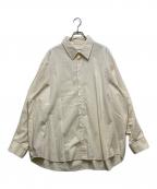 Hed Maynerヘド メイナー）の古着「22FW OPEN BACK SHIRT(オープンバックシャツ)」｜ベージュ