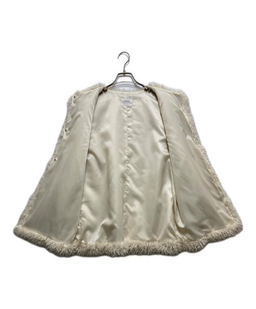OHGA（オオガ）OHGA (オオガ) ファーベスト　OHGA-8021 ベージュ サイズ:Fの古着・服飾アイテム