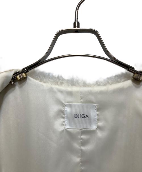 OHGA（オオガ）OHGA (オオガ) ファーベスト　OHGA-8021 ベージュ サイズ:Fの古着・服飾アイテム