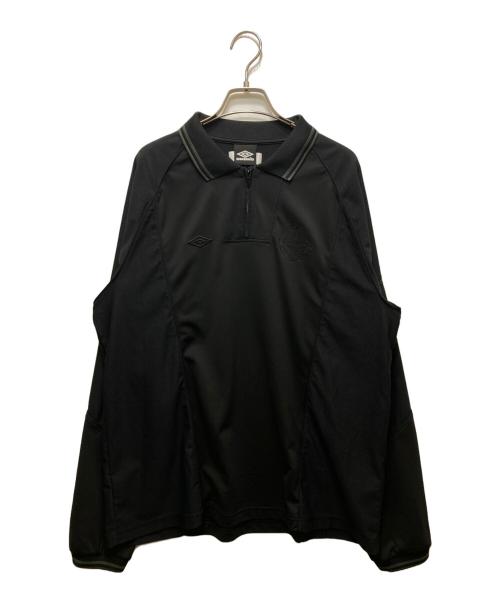 UMBRO（アンブロ）UMBRO (アンブロ) THE JEAN PIERRE (ジャンピエール) 90s BECKS UNIFORM ブラック サイズ:50の古着・服飾アイテム