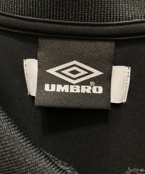 UMBRO（アンブロ）UMBRO (アンブロ) THE JEAN PIERRE (ジャンピエール) 90s BECKS UNIFORM ブラック サイズ:50の古着・服飾アイテム