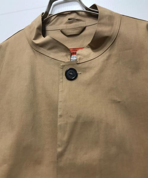 missoni（ミッソーニ）MISSONI (ミッソーニ) HANCOCK (ハンコック) スタンドカラーコート ベージュ サイズ:50の古着・服飾アイテム
