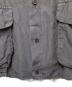 中古・古着 THE JEAN PIERRE (ジャンピエール) Tear Off Safari Silk Shirt(ティアオフサファリシルクシャツ)　 ブラック サイズ:48：15000円