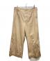 AURALEE（オーラリー）の古着「WASHED FINX LIGHT CHINO WIDE PANTS 19SS」｜ベージュ