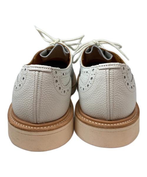 Tricker's（トリッカーズ）Tricker's (トリッカーズ) BOURTON / ウイングチップレザーシューズ ホワイト サイズ: UK 8 1/2の古着・服飾アイテム