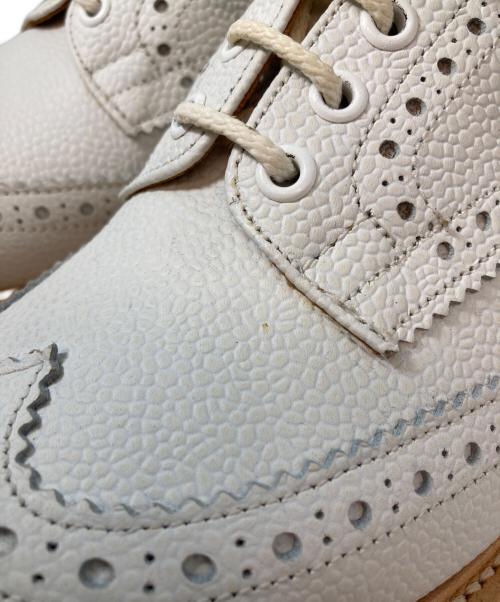 Tricker's（トリッカーズ）Tricker's (トリッカーズ) BOURTON / ウイングチップレザーシューズ ホワイト サイズ: UK 8 1/2の古着・服飾アイテム