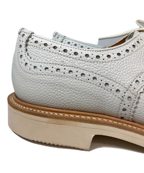 Tricker's（トリッカーズ）Tricker's (トリッカーズ) BOURTON / ウイングチップレザーシューズ ホワイト サイズ: UK 8 1/2の古着・服飾アイテム