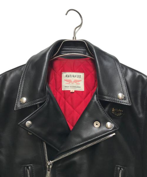 Lewis Leathers（ルイスレザース）Lewis Leathers (ルイスレザース) 391T Lightning Tight Fit　ライトニング タイトフィット　カウハイド　 ブラック サイズ:40の古着・服飾アイテム