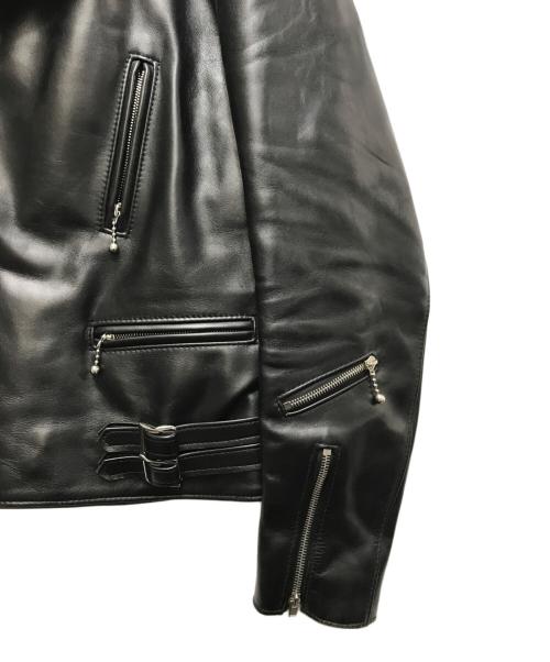 Lewis Leathers（ルイスレザース）Lewis Leathers (ルイスレザース) 391T Lightning Tight Fit　ライトニング タイトフィット　カウハイド　 ブラック サイズ:40の古着・服飾アイテム
