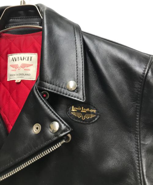 Lewis Leathers（ルイスレザース）Lewis Leathers (ルイスレザース) 391T Lightning Tight Fit　ライトニング タイトフィット　カウハイド　 ブラック サイズ:40の古着・服飾アイテム