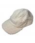 Supreme（シュプリーム）の古着「Frayed Croc Demin Camp Cap （フレイドクロックデニムキャンプキャップ）」｜アイボリー