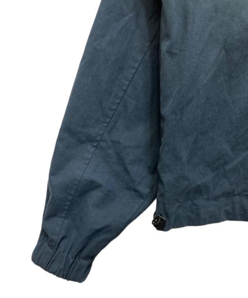 Diaspora Skateboards（ディアスポラスケートボードズ）Diaspora skateboards (ディアスポラスケートボードズ) Utility Harrington Jacket(ユーティリティーハリントンジャケット)　26SS　タグ付き　 ホワイト×ブルー サイズ:Mの古着・服飾アイテム