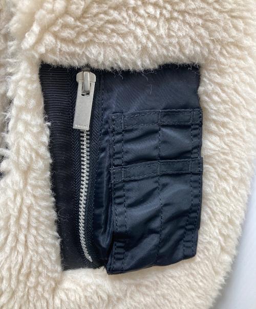 sacai（サカイ）sacai (サカイ) フォックス シェアリングボンバーブルゾン　 23AW ベージュ サイズ:1の古着・服飾アイテム