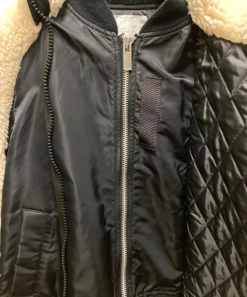 sacai（サカイ）sacai (サカイ) フォックス シェアリングボンバーブルゾン　 23AW ベージュ サイズ:1の古着・服飾アイテム