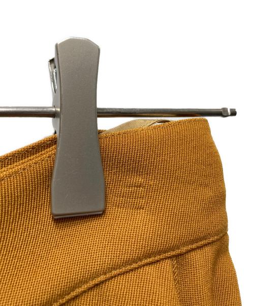 HERMES（エルメス）HERMES (エルメス) パンツレイヤードラップスカート　セリエボタン　 ブラウン サイズ:40の古着・服飾アイテム