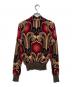 MIU MIU (ミュウミュウ) 総柄ベロアジャケット  archive Y2K 05SS レッド サイズ:L：40000円