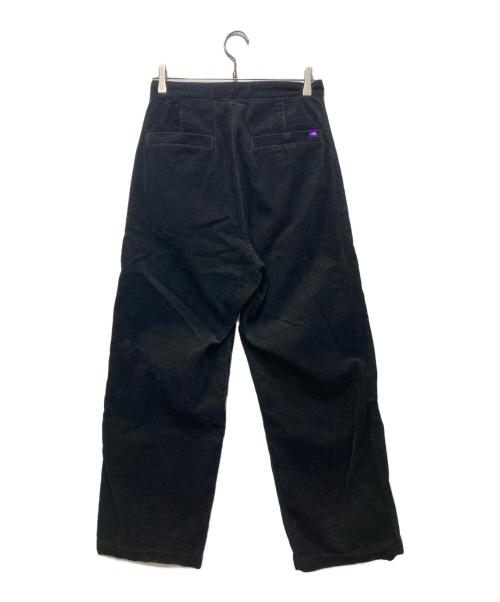 THE NORTHFACE PURPLELABEL（ザ・ノースフェイス パープルレーベル）THE NORTHFACE PURPLELABEL Corduroy Wide Straight Field Pants （コーデュロイワイドストレートフィールドパンツ）N25FC099 ブラック サイズ:Mの古着・服飾アイテム