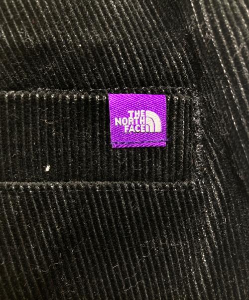 THE NORTHFACE PURPLELABEL（ザ・ノースフェイス パープルレーベル）THE NORTHFACE PURPLELABEL Corduroy Wide Straight Field Pants （コーデュロイワイドストレートフィールドパンツ）N25FC099 ブラック サイズ:Mの古着・服飾アイテム