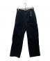 THE NORTHFACE PURPLELABEL（ザ・ノースフェイス パープルレーベル）の古着「Corduroy Wide Straight Field Pants （コーデュロイワイドストレートフィールドパンツ）N25FC099」｜ブラック