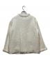 UNITED ARROWS (ユナイテッドアローズ) ファンシーツイード ノーカラー ジャケット　1522-144-2906　38 ホワイト サイズ:38：12000円