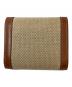 CELINE (セリーヌ) トリオンフ コンパクトウォレット 10D782CLD.04 ベージュ：27000円