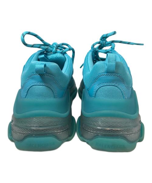 BALENCIAGA（バレンシアガ）BALENCIAGA (バレンシアガ) Triple s clear sole スニーカー 544351 スカイブルー サイズ:26.5の古着・服飾アイテム