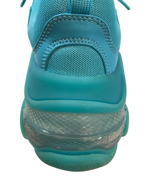BALENCIAGA（バレンシアガ）BALENCIAGA (バレンシアガ) Triple s clear sole スニーカー 544351 スカイブルー サイズ:26.5の古着・服飾アイテム