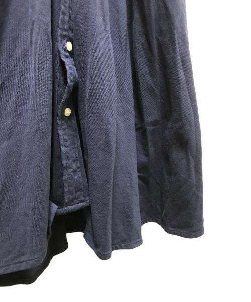 RALPH LAUREN（ラルフローレン）RALPH LAUREN (ラルフローレン) コットンメッシュ ポロ ドレス ネイビー サイズ:XSの古着・服飾アイテム