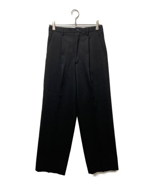 Y's for men（ワイズフォーメン）Y's for men (ワイズフォーメン) ウールタックスラックス　MO-X01-117　2 ブラック サイズ:2の古着・服飾アイテム