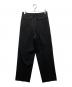 Y's for men (ワイズフォーメン) ウールタックスラックス　MO-X01-117　2 ブラック サイズ:2：14000円