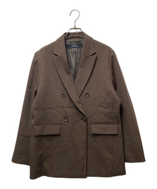 JOURNAL STANDARD（ジャーナルスタンダード）JOURNAL STANDARD (ジャーナルスタンダード) ウールライクストレッチジャケット ブラウン サイズ:38の古着・服飾アイテム